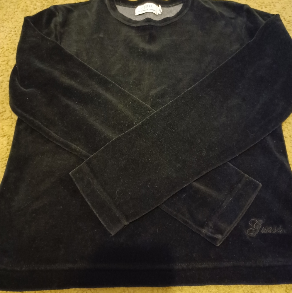 Guess Velvet Long Sleeve
